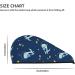 Space Dinosaur Microfiber Hair Towel - Super Absorbent Coral Velvet Wrap for Long Curly & Thick Hair - Quick Dry Hair Cap for Women - Buy Online on GoSupps.com