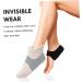 12 Pairs Black Heel Protector Cushions Heel Cups & Pads for Plantar Support | Comfort & Pain Relief - Buy Online on GoSupps.com