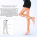 Compression Knee Socks for Varicose Veins | Soft Supportive Stockings for Pain Relief & Sports | Ideal for Home & Work | XXL Flesh Color - Buy Online on GoSupps.com