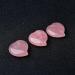 1PC Natural Rose Quartz Heart Shape Love Mini Crystal Stone Gemstone DIY Jewelry Gift Couple Decoration Souvenir Stone Mineral Specimen - Buy Online on GoSupps.com