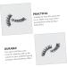 Beatifufu 15 Pairs Fake Eyelashes False Eyelashes Bulk Eyelashes Bottom Lashes False Lashes Eyelashes Extension Supplies Fake Lashes Makeup Lash Transparent Stalk Handmade Hair - Buy Online on GoSupps.com