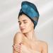 Fantasy Mushrooms Microfiber Hair Towel | Super Absorbent Coral Velvet Wrap for Long Curly & Thick Hair - Buy Online on GoSupps.com