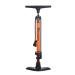 TOOLITIN Bike Pump with Gauge,High Pressure,Floor Bicycle Pump Compatible with Presta and Schrader Valve,Bike Tire Pump for Road Bike,MTB,Hybrid,Balls Orange