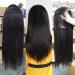 Subella 10A HD Lace Front 14 Human Hair Wig for Black Women - 180% Density, Pre Plucked, Brazilian Straight Style - Buy Online on GoSupps.com
