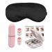 13Pcs Ear Plugs for Sleeping Noise Cancelling with Silk Sleep Eye Cover Ear Plug Storage Box and Instruction Card for Noise Reduction Sleeping Concert Comfortable Hearing