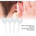 4-Piece Ear Cleaner Set | Silicone Earlopes & Ear Wax Removal Tools | Compatible with Ear Waxing Endoscope & Listening Amplifier - Buy Online on GoSupps.com