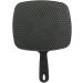 BinaryABC Black Hand Mirror  Handheld Mirror with Handle  Salon Barbers Hairdressers Mirror - Buy Online on GoSupps.com