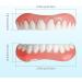 LABER Fake Teeth Cosmetic Denture Veneers - Natural Shade for Confident Smile (2 PCS) - Red - Buy Online on GoSupps.com