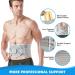 Lower Back Brace with Bionic Support - Adjustable Lumbar Belt for Herniated Disc Sciatica & Scoliosis | XX-Large Gray - International Shipping Available - Buy Online on GoSupps.com