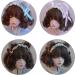 Limtula Elegant Pleated Lace Bowknot Shape Hair Hoop Cute Taking Photo Hair Holder Halloween Party Bear Ear Headband for Teens 2 brown bear ear hea - Buy Online on GoSupps.com