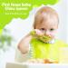 Baby Spoon Set - 100% Extra Soft Silicone, BPA Free Feeding & Teething Aid for Infants & Toddlers (2pcs) - Buy Online on GoSupps.com
