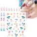 JMEOWIO 12 Sheets Cute Nail Stickers for Kids Nail Art Stickers Decals Self-Adhesive Flower Fruit Nail Supplies Nail Art Design Decoration Accessories - Buy Online on GoSupps.com