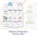 Dove Deodorant Set - Advanced 48-Hour Antiperspirant for Women | Moisturizing Vitamin E | 4-Piece Bundle - Buy Online on GoSupps.com