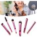 10 Piece Mini Makeup Brush Set - Portable Travel Cosmetic Brush Set with Fiber Bristles Lightweight and Portable for Practical Makeup Tools - Buy Online on GoSupps.com