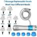 Professional Shock Wave Therapy Device 7 Massage Heads for Deep Tissue Pain Relief & ED Treatment | International Shipping - Buy Online on GoSupps.com