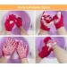 Exfoliating Shower Gloves Set - Body Scrub & Face Scrubber for Spa Massage - Bath Accessories for Men and Women (6 Pcs) - Buy Online on GoSupps.com