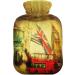 Naanle London Big Ben Heat Bottle - 1L Transparent Hot Water Bottle for Bed Hand & Feet Warmer - Pain Relief & Cold Therapy - Buy Online on GoSupps.com