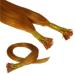 Shop Colorful Remy Real Hair Extensions - 50x 0.5g Orange High-Tip Strands | Remyhaar.eu - Buy Online on GoSupps.com