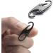Zpsolution Double Small Carabiner Clips - Theft Deterrent for Zipper Pull Replacement (4 Black) - Buy Online on GoSupps.com