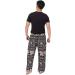 Banjamath Men's Elephant Black Harem Lounge Pants | Waist 36-40 | Boho Parachute Style - Buy Online on GoSupps.com