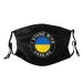 Face mask with Ukrainian flag washable reusable Ukrainian masks with fliter storm hoods mouth protection for women and men Ukraine flag pattern_11 m