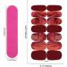 12 Sheets Glitter Gradient Nail Polish Sticker Strips Marble Nail Decal Strips Self Adhesive Gel Nail Wraps Supplies Strips with Nail File Nail Art Sticker for Women Girls DIY Nail Art - Buy Online on GoSupps.com