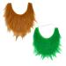 Funny Halloween Party Art Beard with Mustache Realistic U-Shaped Brown Hair Accessories for Men - Buy Online on GoSupps.com