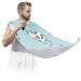 Beard Bib Apron Beard Bib Hair Catcher for Men Shaving and Trimming Non-Stick Waterproof Beard Cape Grooming Cloth Cow Polka Dots