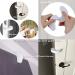 Meowoo Baby Foam Door Stop - Child Safety Doorstop & Finger Lock Security for Windows & Doors (White 6 PCS) - Buy Online on GoSupps.com