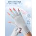 Subay UPF50+ Fingerless UV Gel Manicure Gloves - Grey | UV Nail Protection - Buy Online on GoSupps.com