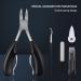 YAOGOHUA Professional Manicure Set High Hardness Wear Resistant 4 in 1 Portable Travel Stainless Steel Manicure Set for Home - Buy Online on GoSupps.com