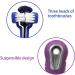 4 Packs Dog Toothbrush Triple Head Dog Toothbrush Kit Multi-Angle Dog Teeth Cleaning Brushes for Pet Dental Care Removing Bad Breath Tartar for Dog Clearing Mouth - Buy Online on GoSupps.com