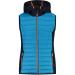 CMP Boys Kid Hybrid Vest Fix Hood VEST 110 Danubio