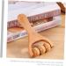 GLEAVI 1 Set Roller Massage - Wood Foot Sole Massager for Relaxation | 15x8CM | International Shipping Available - Buy Online on GoSupps.com