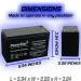 Buy PowerStar Tripp Lite RBC51 UPS Battery - High Rate 9AH 3 Year Warranty International Shipping Available - Buy Online on GoSupps.com