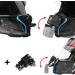 Surewo Motorcycle Helmet Chin Strap Mount for GoPro Hero and Action Cameras - Compatible with GoPro Hero 11/10/9/8/7/6/5, DJI Osmo Action, Insta360 ONE R, AKASO, Campark, YI - Easy to Mount and Secure for Safe Riding - Buy Online on GoSupps.com