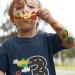Hohamn Glitter Fruit Temporary Tattoos for Kids - 100+ Cartoon Summer Fruit Designs - Buy Online on GoSupps.com