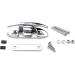 Mxeol 4-1/2 Folding Boat Cleat - Stainless Steel Dock Cleat, Silver - 1 Pack - Buy Online on GoSupps.com