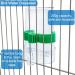 Hamiledyi No Mess Bird Feeder & Drinker Set - Automatic Parrot Feeder & Water Dispenser for Lovebirds, Budgies, Canary, Finch - Acrylic Seed Food Container - Cage Accessories - Transparent Design - Buy Online on GoSupps.com