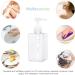 2 Pack 15oz/450ml Clear Pump Bottle - Refillable Plastic Dispenser for Lotion, Soap, Shampoo - Liquid Container for Body Wash - Empty and Reusable - Buy Online on GoSupps.com