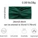 Head Scarfs for Women Wide Headbands Boho Fashion Knotted Hairbands for Adult Women Fashion Bandanas Yoga Sport Hair Accessories (6NColorGreen) - Buy Online on GoSupps.com
