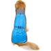 Ranphy Waterproof Dog Rain Coat for Medium & Large Dogs - Reflective Breathable Ultra-Light Jacket with Abdominal Protection - Perfect for Dachshund & Labrador - 7XL Blue/Gray - Buy Online on GoSupps.com