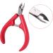 SJLS 1pc Nail Art Red Stainless Steel Cuticle Manicure Cutter Nippers Clipper Tool Cuticle Scissor Trimmer Manicure Tool (Color : Red) - Buy Online on GoSupps.com