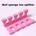 High Elasticity Nail Art Set for Women & Girls - 2 Soft Sponge Toe Separator Tools for Manicure & Pedicure - Buy Online on GoSupps.com