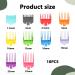 TYVOM 10PCS Clipper Guards Multicolor Hair Clipper Limit Comb Hair Cutting Guides Attachment Limit Replacement Combs Set Hair Clipper Guide Combs for Hairdressing Salons and Home - Buy Online on GoSupps.com