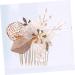 MAGICLULU Comb for Bridal Rhinestone Hair Accessories Bridal Hair Comb Alternative Headpiece Golden Hair Comb Pearl Hair Comb Rhinestone Hair Comb Wedding Bride Comb Hair Comb for Bride - Buy Online on GoSupps.com
