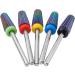 Bestgle Nail Cutter Bits 5 Pieces Tungsten Alloy Nail Cutter Grinding Heads Carbide Bits Rainbow Nail Cutter Attachments Bits Remove Gel Acrylic Cuticle Bits for Nail Cutter for Manicure Pedicure - Buy Online on GoSupps.com
