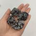 100g Bulk Natural Snowflake Obsidian Raw Stones Rough Quartz Crystal Gemstone Specimen Home Decoration FZUGEDRLI - Buy Online on GoSupps.com