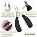 Stainless Steel Nail Scissors for Ingrown Toenails - Thick and Fungal Nail Clippers with Soft Grip Handle - Buy Online on GoSupps.com