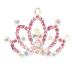 Angoily Crown Hair Comb Hair Accessories Toddler Crowns and Tiaras Girls Tiara Rhinestone for Girls Diamond Headpiece Crystal Headpiece Tiara for Girls Hairpin Child Rhinestones Headgear
